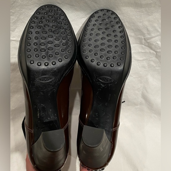 Tod's Aspen Lace-Up Boots, Brown, size 42, NWOB - Picture 4 of 9